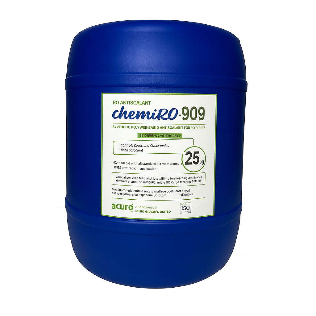 ChemiRO 909 RO Antiscalant – Acuro (25 Kg) | Prevents Scaling & Enhances RO System Performance