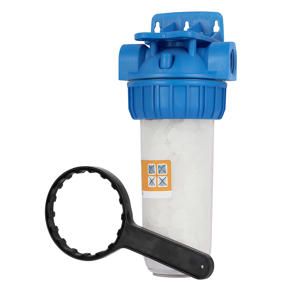 Atlas Filtri DOSAPROP PLUS – 10" Senior – Proportional Dosing System with Polyphosphate Crystals