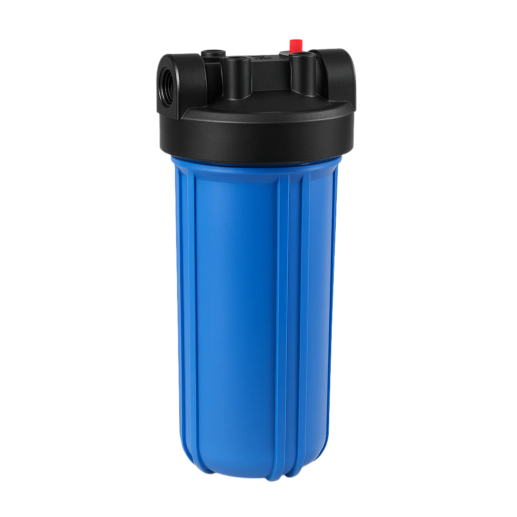 10 Inch Jumbo Blue Cartridge Water Filter Housing – Standard Plastic Made High Flow Housing