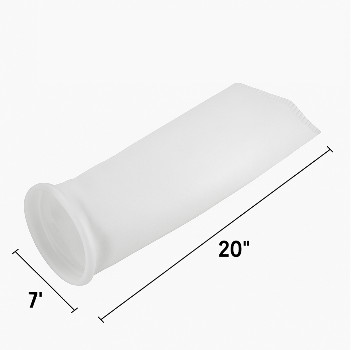 7"x20" Micron Filter Bag - Durable Polypropylene for High-Performance Sediment Reduction
