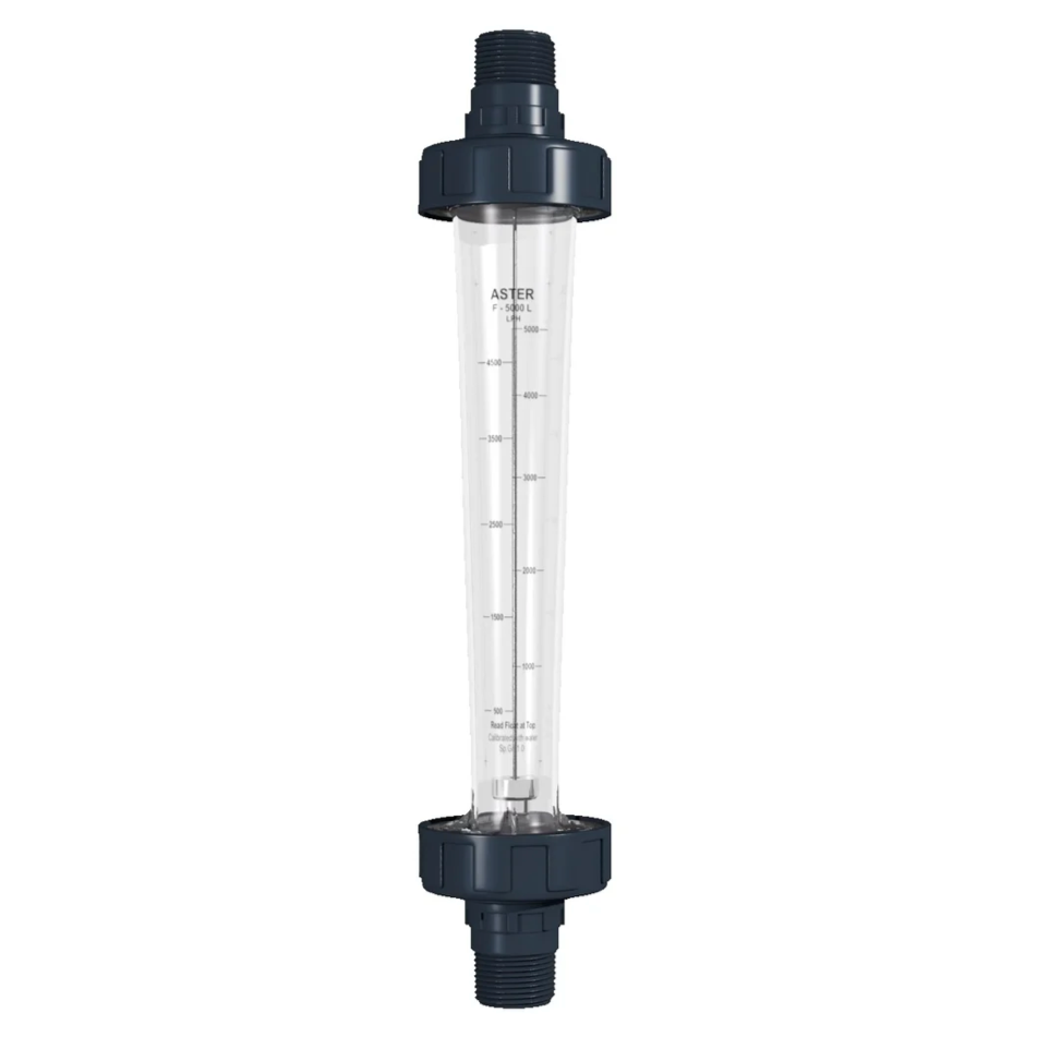 Aster Rotameter – 3000–15000 LPH – 40 NB – Online Mounted