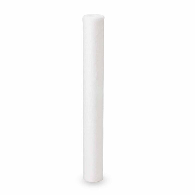 a 20 inch white clean spun filter cartridge