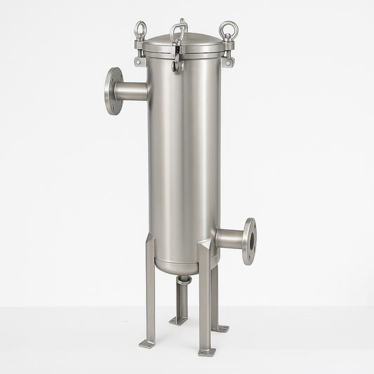 30 Inch Stainless Steel Bag Filter Housing – High-Capacity Industrial Liquid Filtration System
