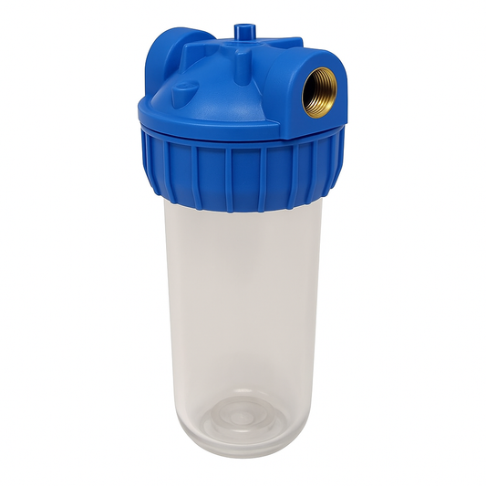 5 Inch Slim Clear Cartridge Water Filter Housing – Compact Design for RO & Pre-Filtration