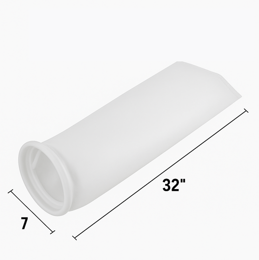 7"x32" Micron Filter Bag | High-Performance Filter Bag for Efficient Water Filtration & Sediment Removal